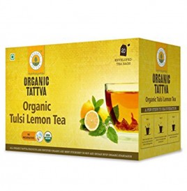 Organic Tattva Organic Tulsi Lemon Tea   Box  20 pcs